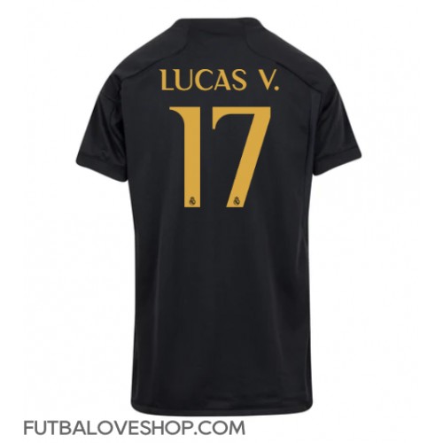 Dres Real Madrid Lucas Vazquez #17 Tretina pre Ženy 2023-24 Krátky Rukáv